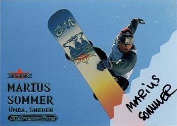 2000 Fleer Adrenaline - Autographs #A Marius Sommer Front